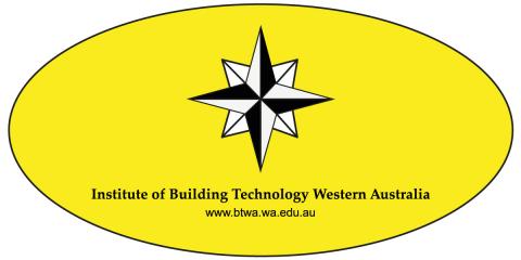Institute of Building Technology Western Australia